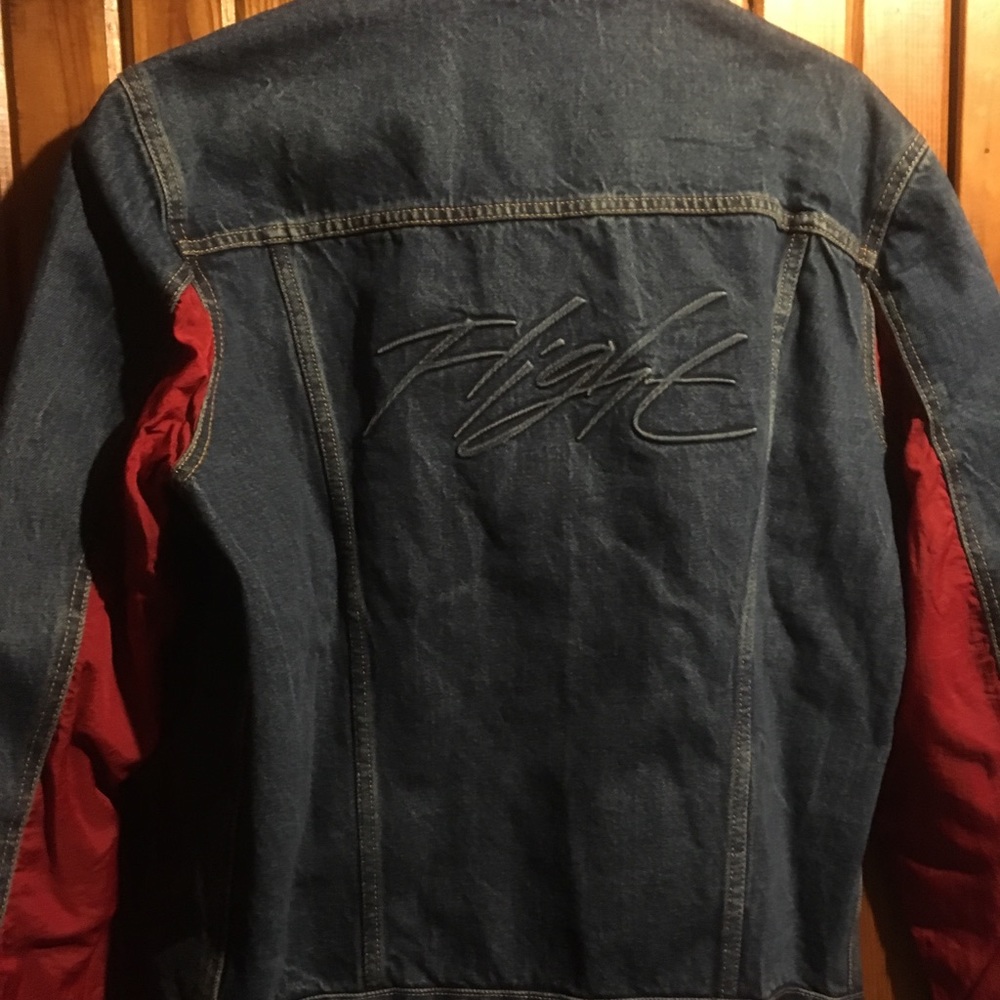 Air Jordan Flight Levi Reversible trucker Jacket